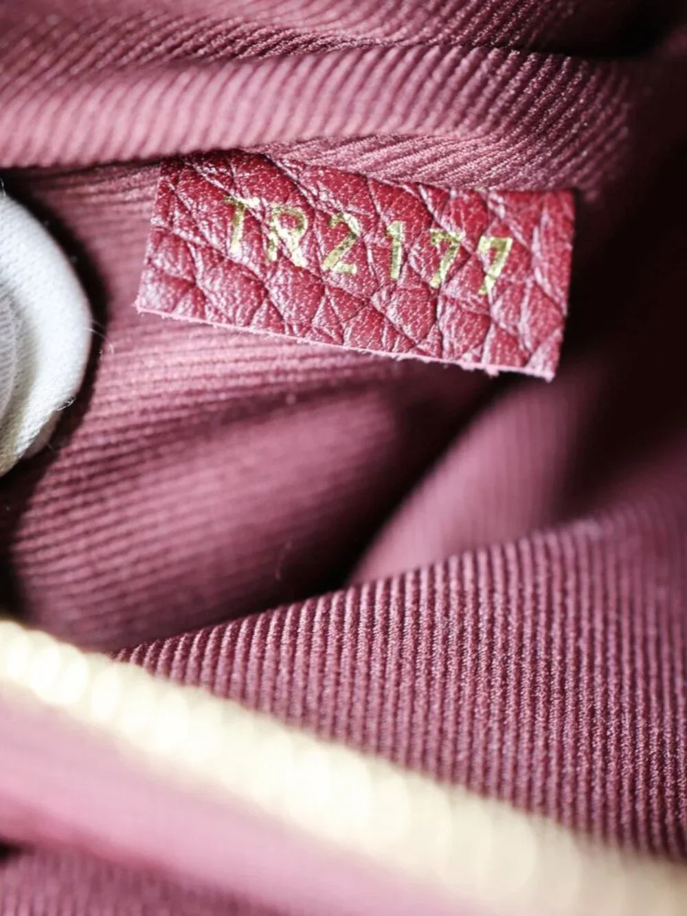 Louis Vuitton  Bond Street Damier Ebene Satchel Bag Bordeaux